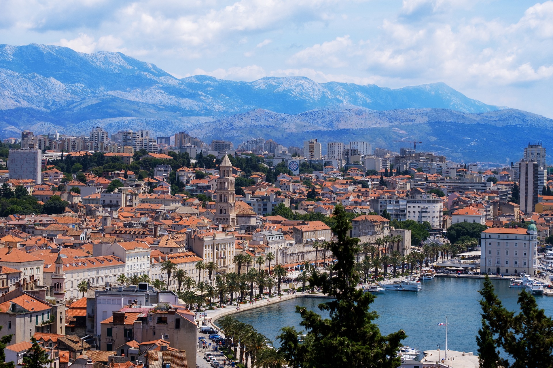 Split, una joya con vistas al Adriático