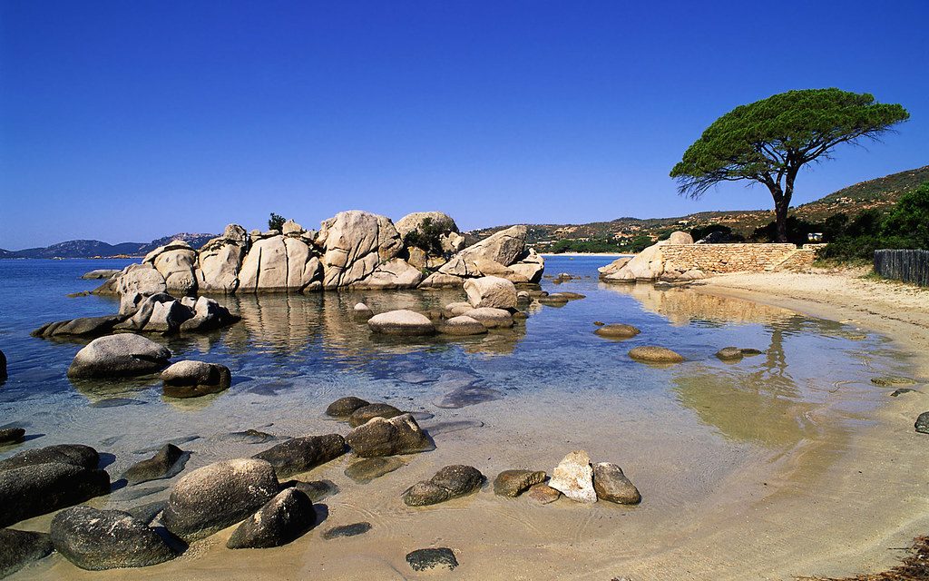 Palombaggia en Córcega Francia