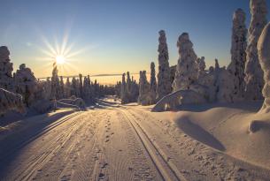 TRAVESÍA DEL LAGO INARI EN FINLANDIA