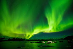 A la caza de las auroras boreales en Islandia